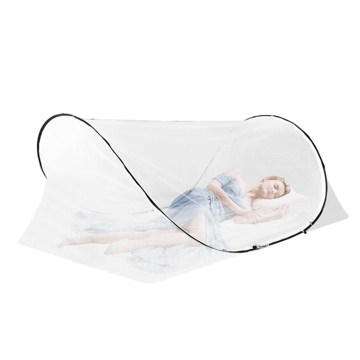 Mosquitera Plegable para Cama Individual