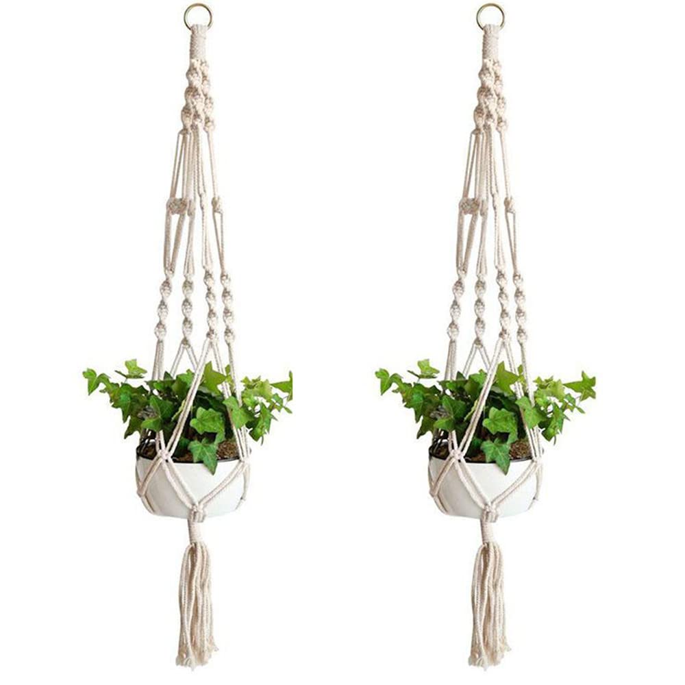 Pack de 2 Colgadores de Macramé para Plantas
