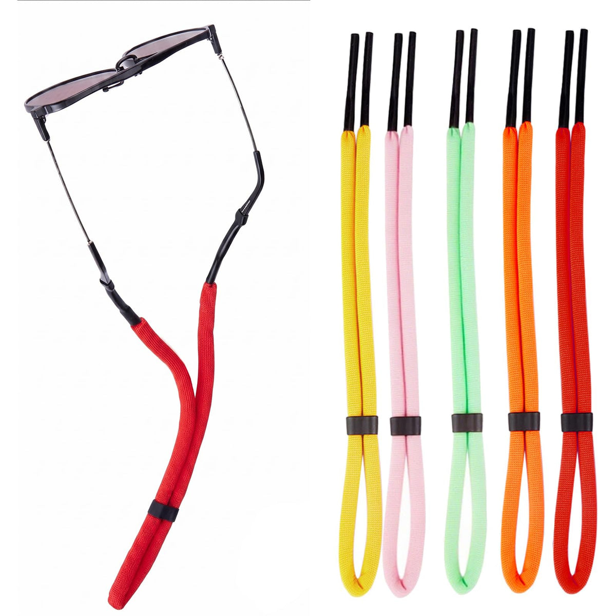 Pack de 5 Cordones Flotantes para Gafas