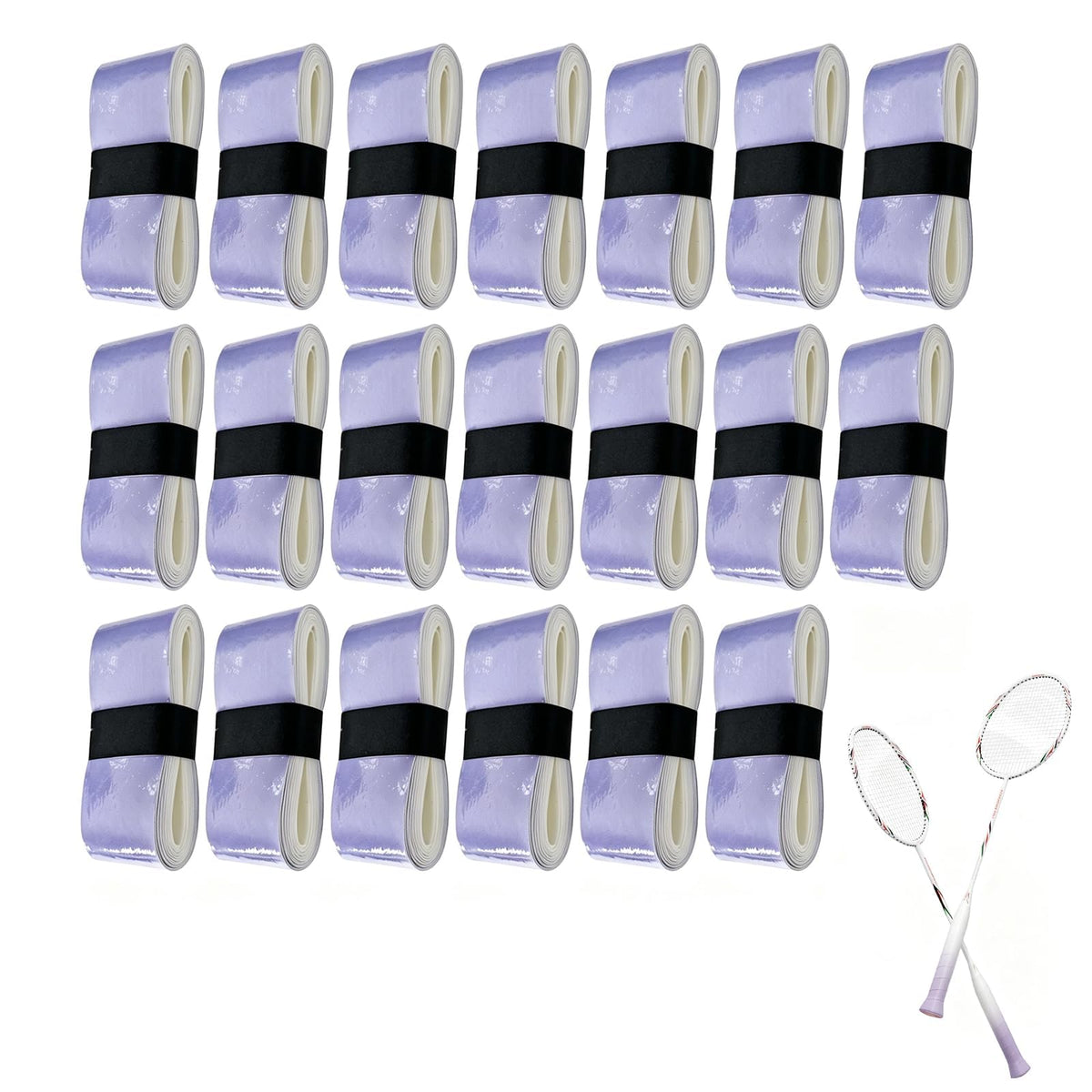 Pack de 20 Overgrips para Raquetas