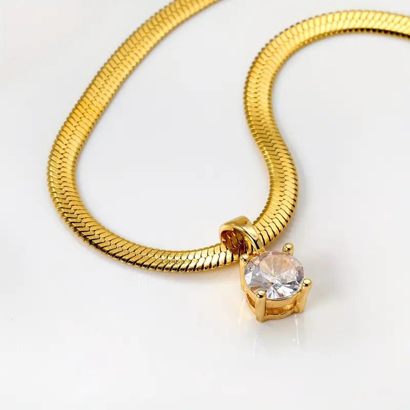Collar Valentina Elegante Dorado