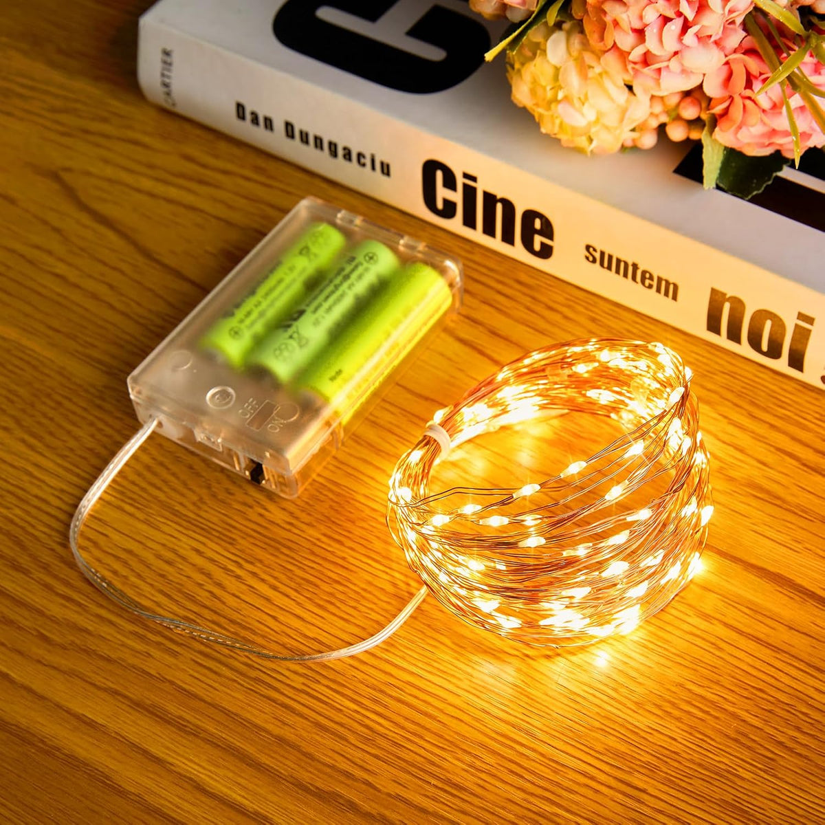 Guirnalda de luces LED de cobre