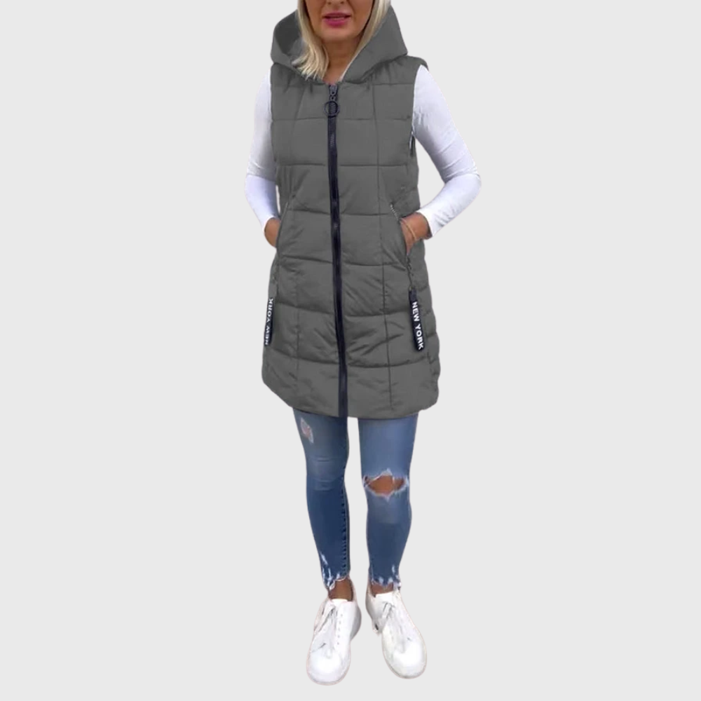 Chaleco de Invierno sin Mangas para Mujer