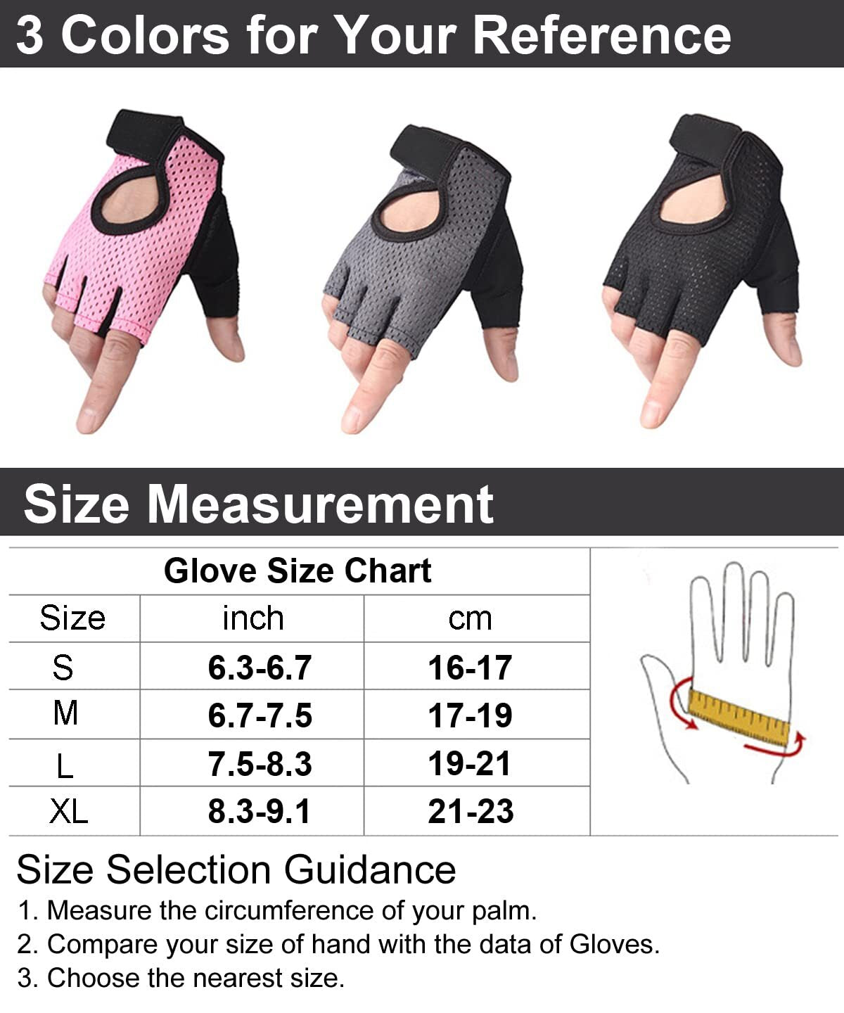 Guantes de Gimnasio para Entrenamiento
