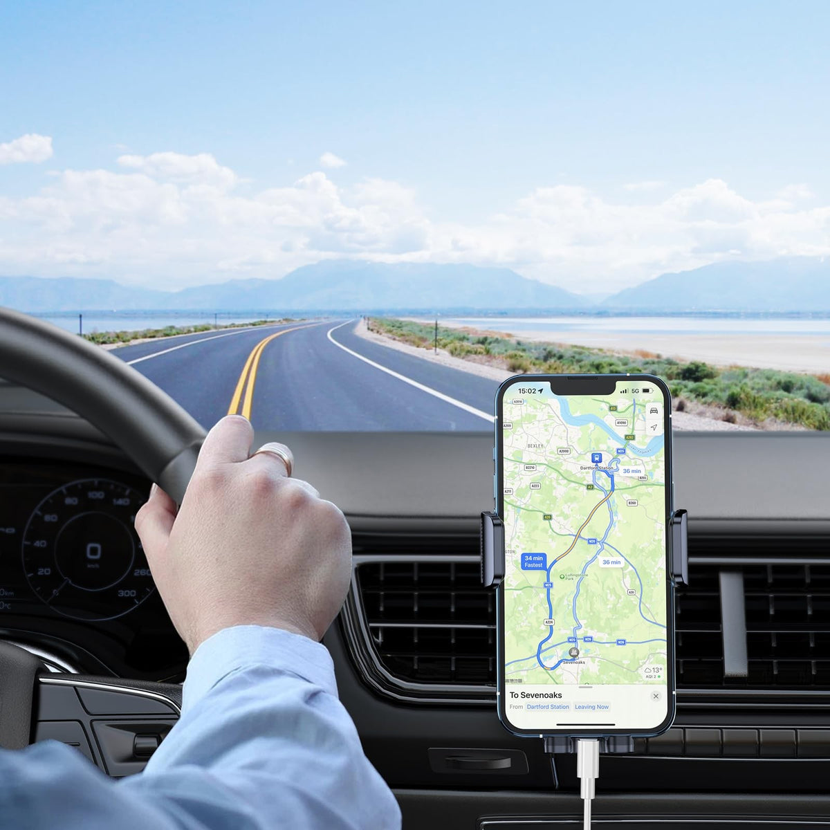 Soporte Magnetico para Movil con Ventilacion de Coche