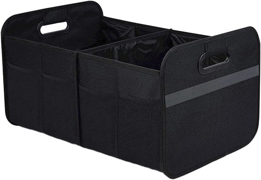 Organizador de maletero plegable impermeable con 4 compartimentos