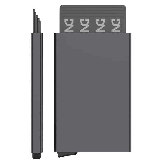 Tarjetero de Aluminio con Protección RFID