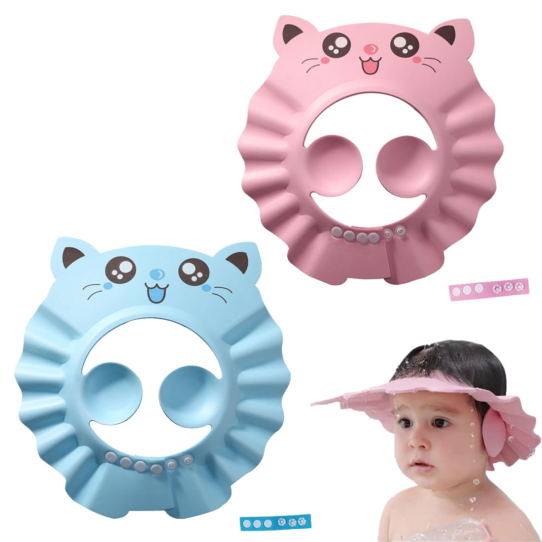 Pack de 2 Viseras de Baño para Niños