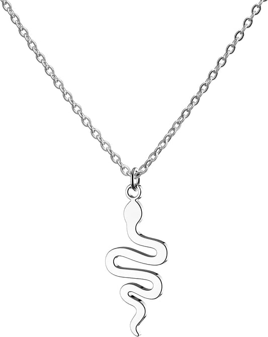 Collar de cadena con colgante de animales para mujer