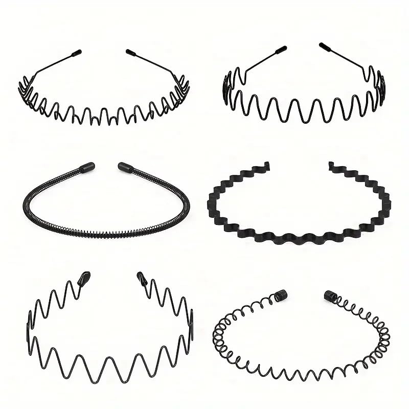Set de 6 Diademas Deportivas Antideslizantes