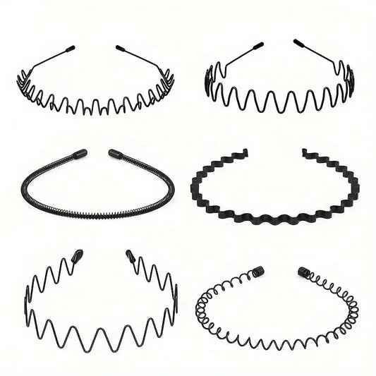 Set de 6 Diademas Deportivas Antideslizantes