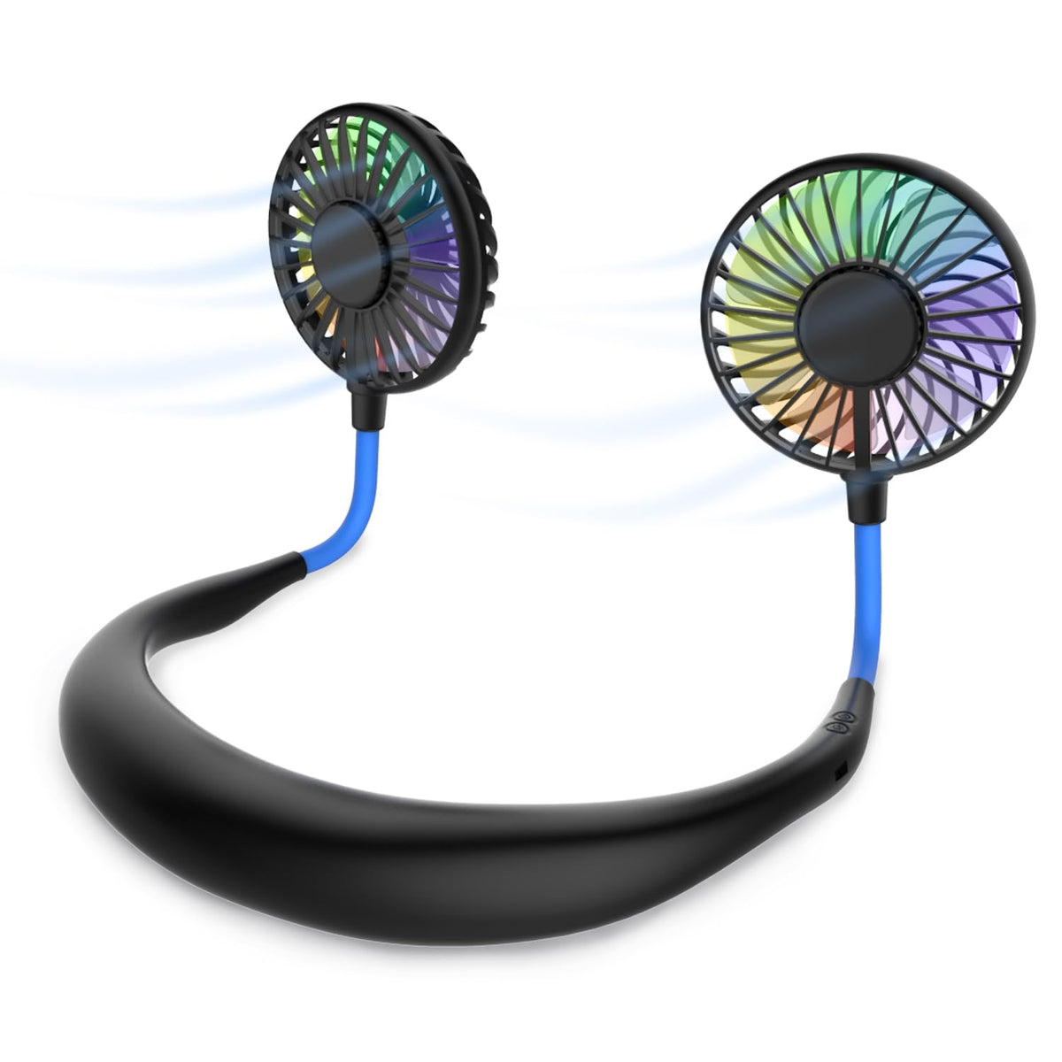 Ventilador de Cuello Portátil Recargable