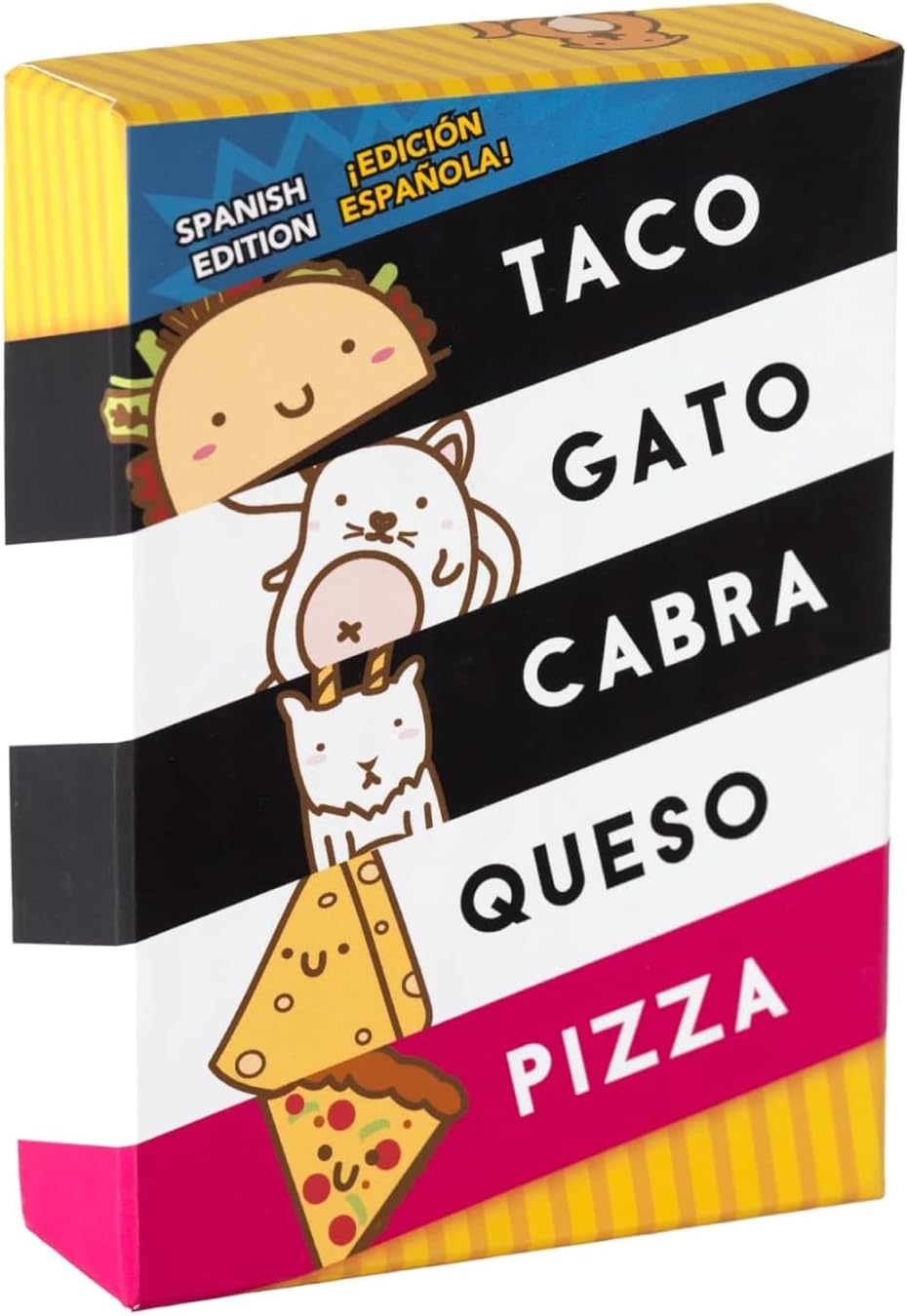Juego de Cartas Taco Gato Cabra Queso Pizza Edicion Espanola