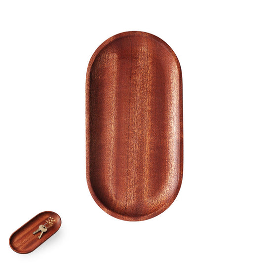 Bandeja Decorativa de Madera para Llaves y Joyas