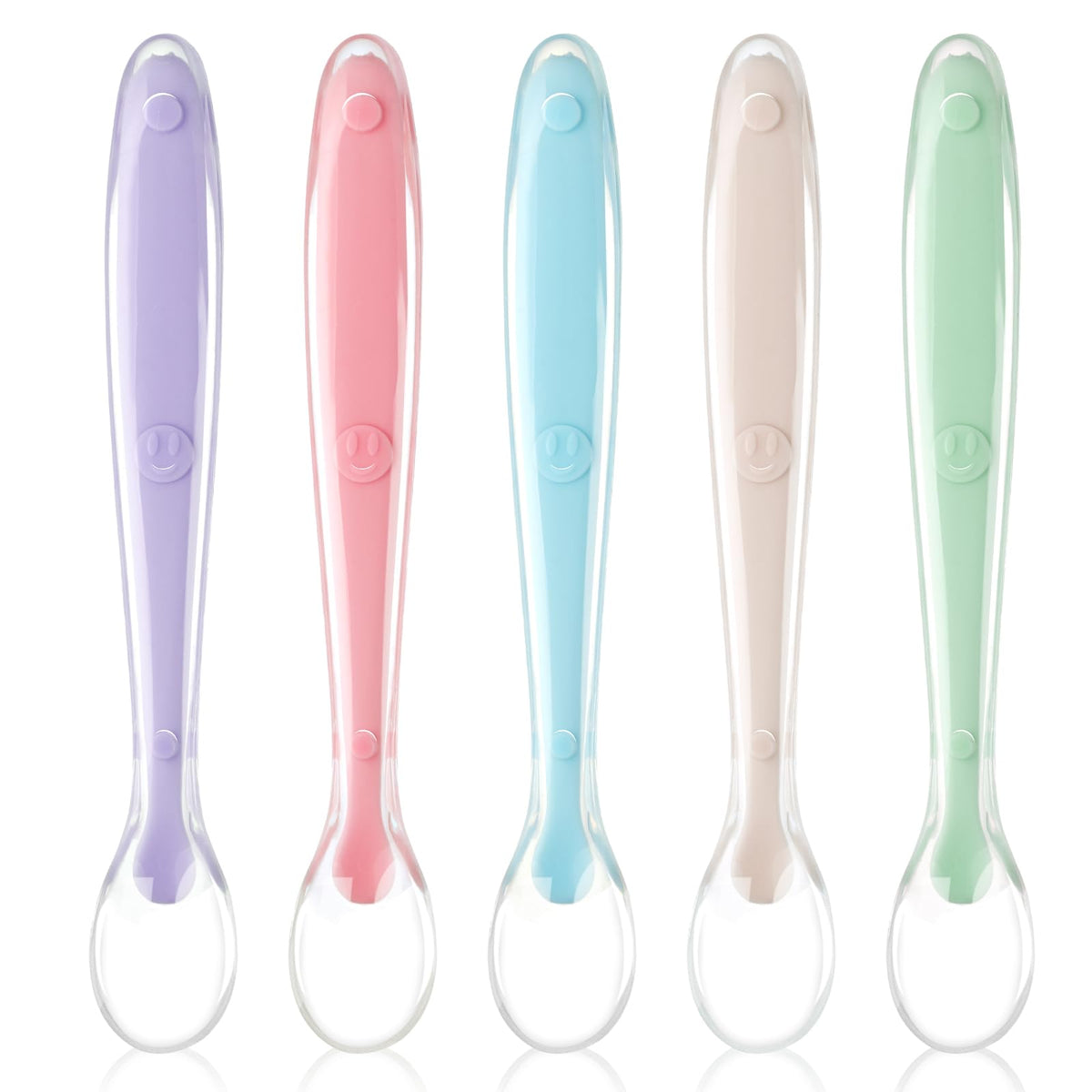 Set de 5 Cucharas de Aprendizaje para Bebé