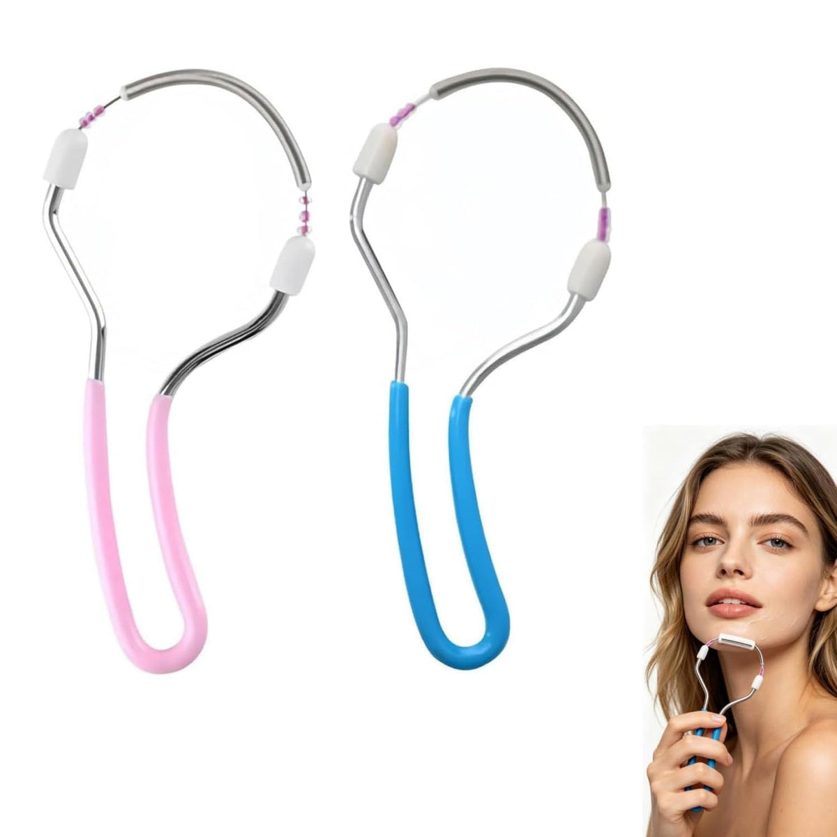 Depiladora Facial Manual de Hilo (2 Piezas)