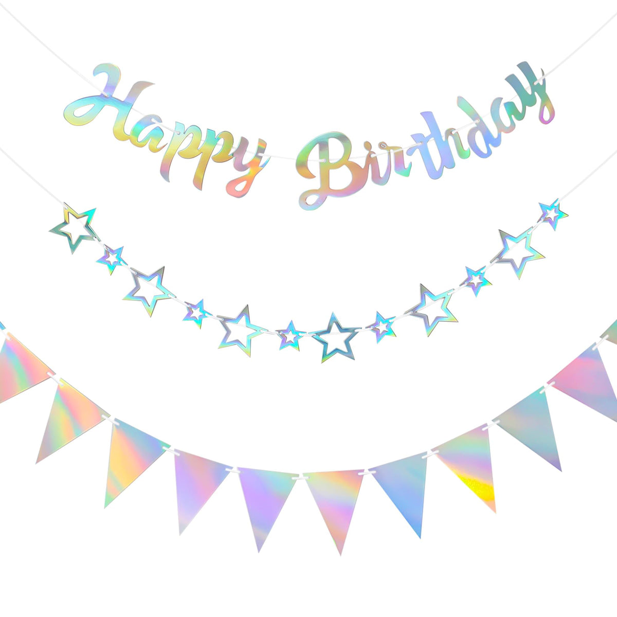 Guirnalda de Cumpleaños Feliz Decorativa