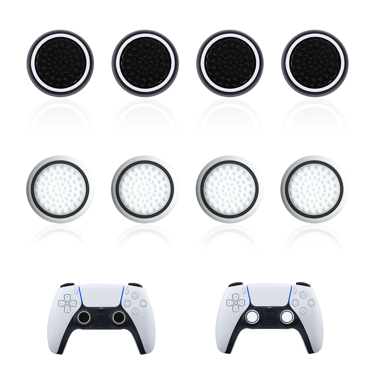 Set de 8 Tapas de Joystick de Silicona para Mando