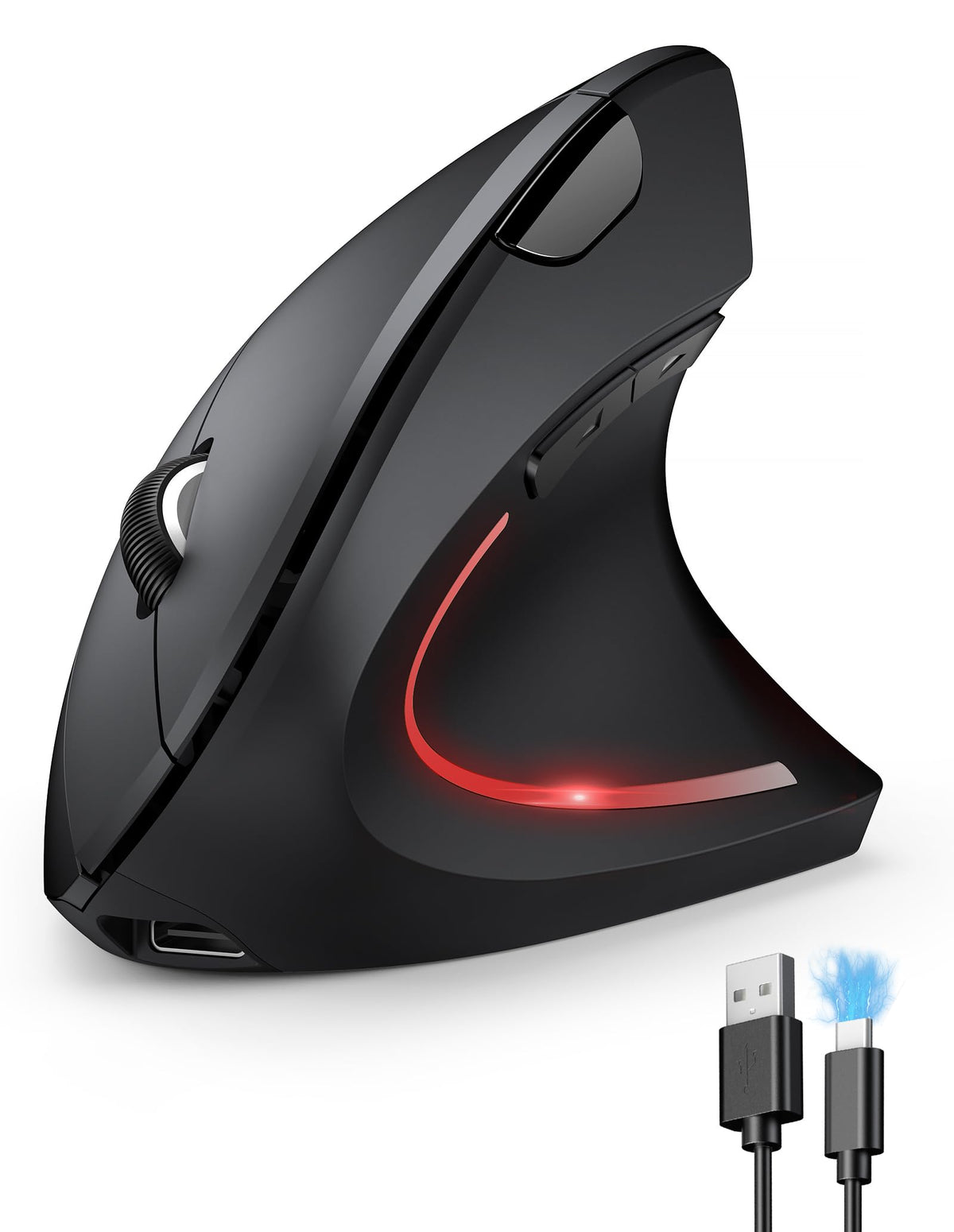 Ratón Ergonómico Vertical Inalámbrico