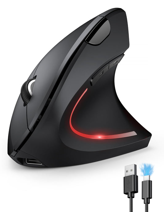 Ratón Ergonómico Vertical Inalámbrico