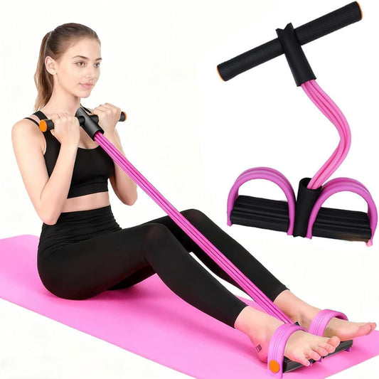 Banda Elástica de Resistencia con Pedal para Piernas y Brazos