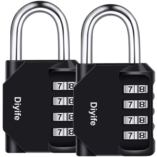 Pack de 2 Candados de Combinación para Taquilla