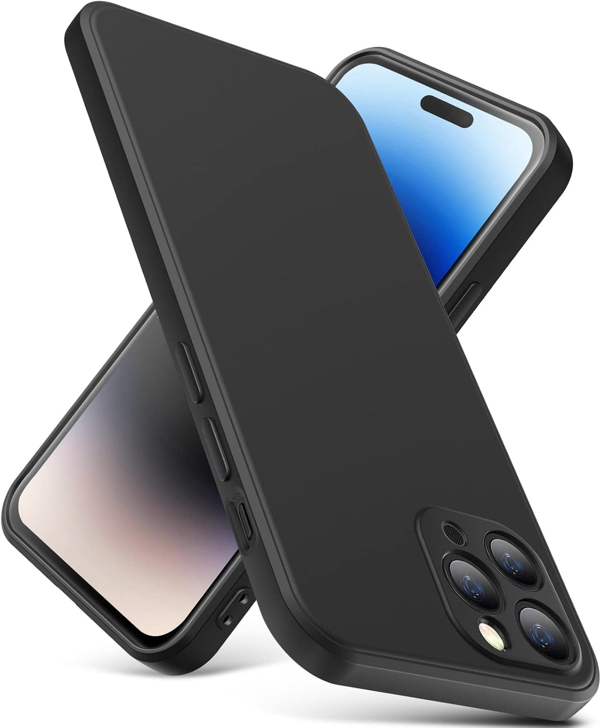 Funda fina de silicona para iPhone