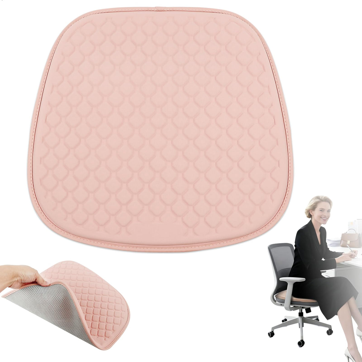 Cojín de Gel 3D con Efecto Refrescante para Silla