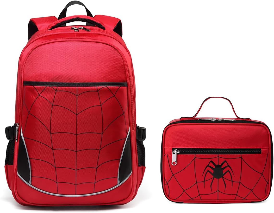 Set de Mochila Escolar con Lonchera a Juego