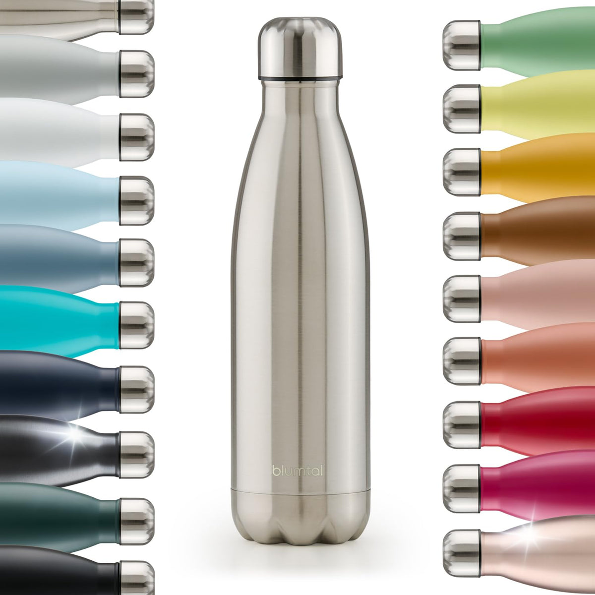 Botella Térmica Compacta de Acero Inoxidable 350ml
