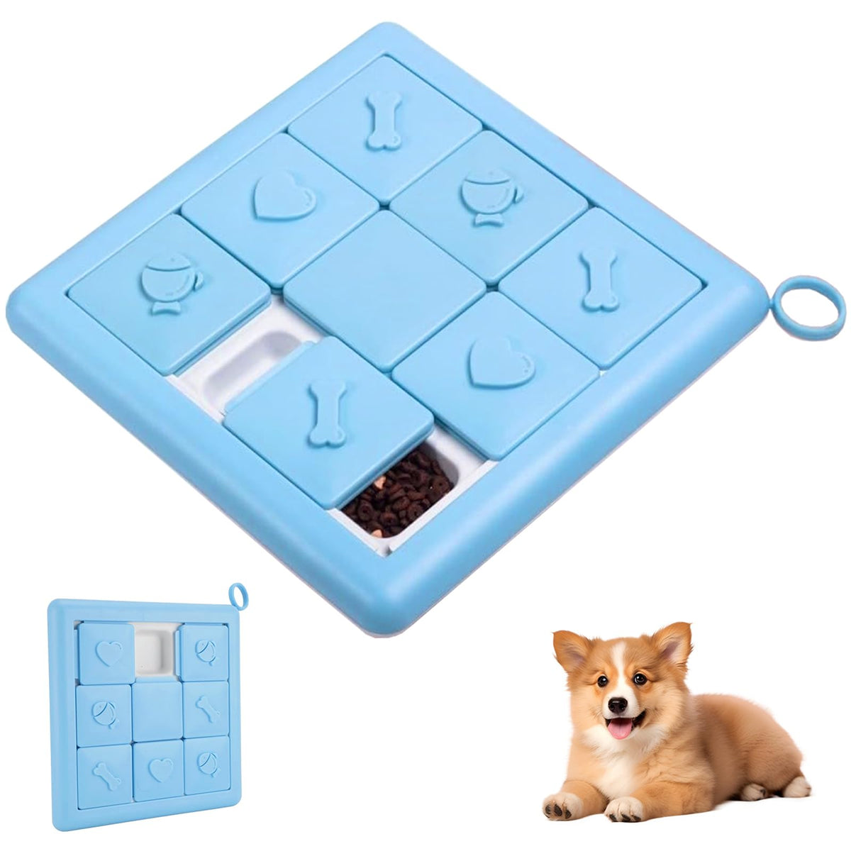 Puzzle Dispensador de Comida para Perros