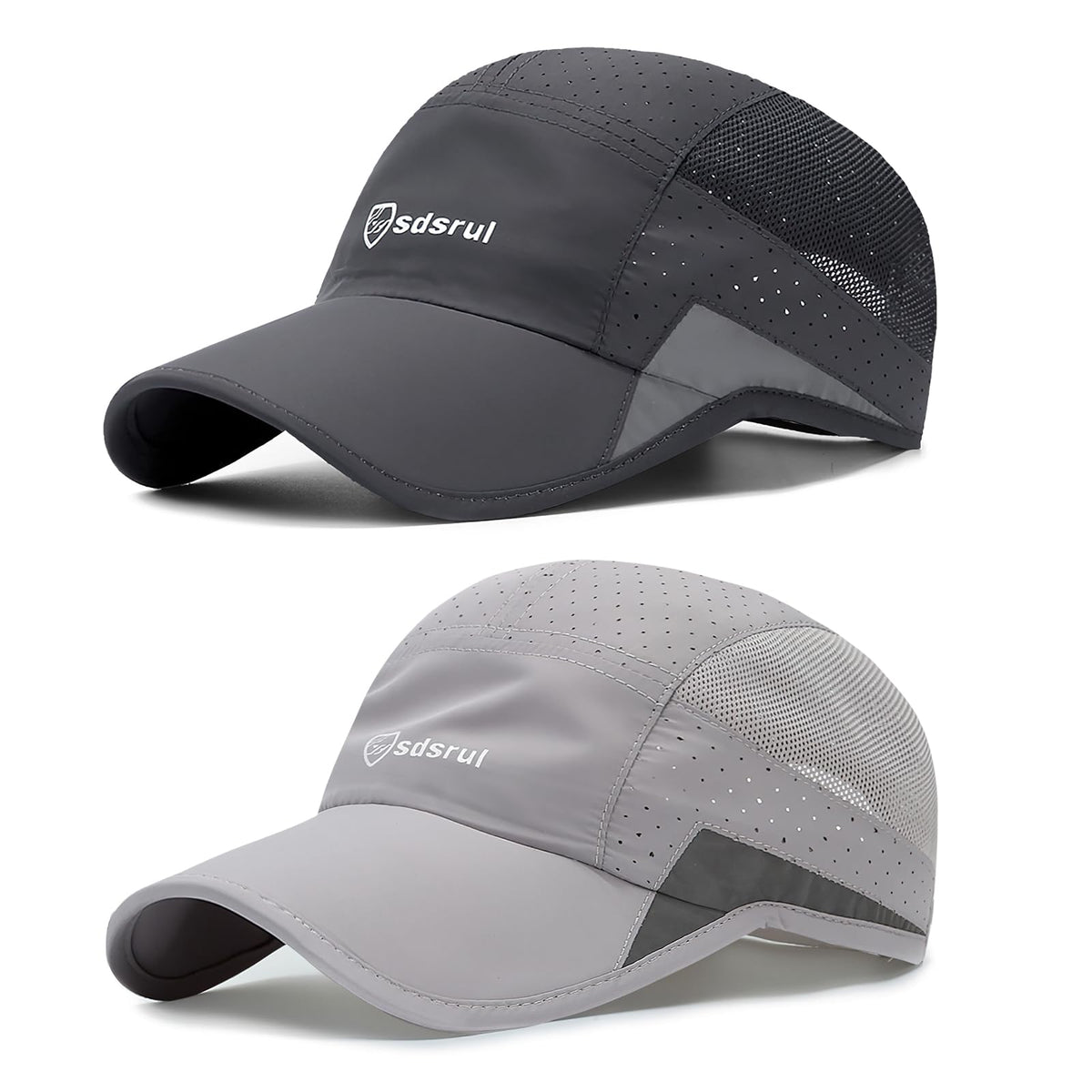 Pack de 2 Gorras Deportivas Transpirables