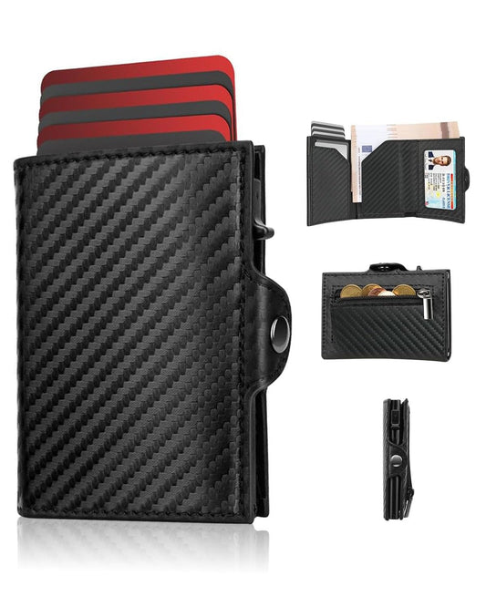 Cartera con Expulsión Automática de Tarjetas