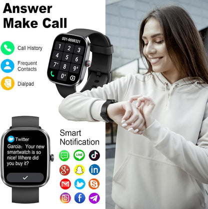 Smartwatch AMOLED con Mas de 110 Modos Deportivos