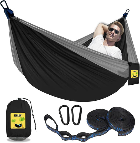 Hamaca doble portátil de camping