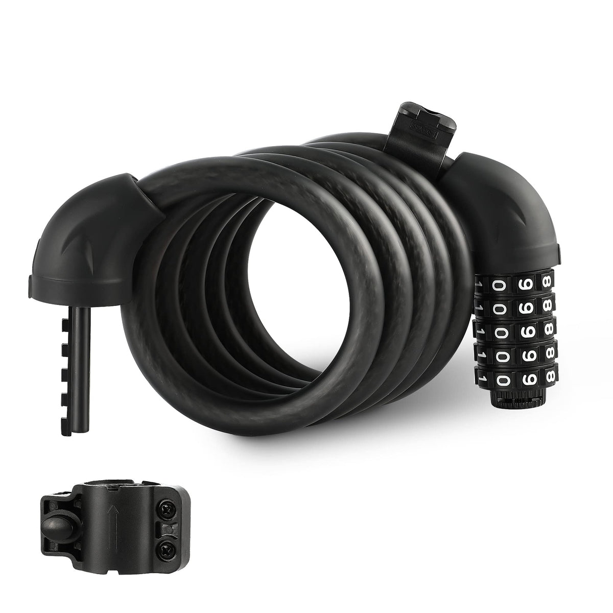 Candado de Cable con Combinación para Bicicleta