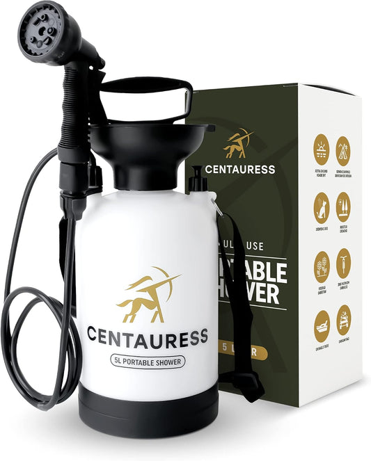 Kit de ducha portátil para camping