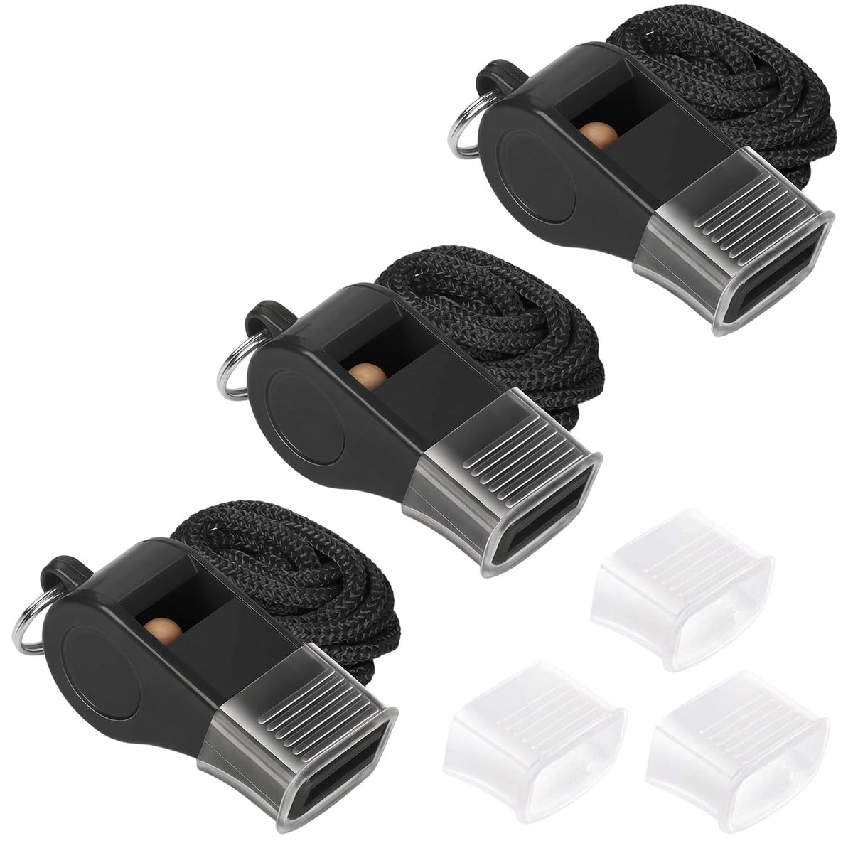 Pack de 3 Silbatos de Árbitro Profesional