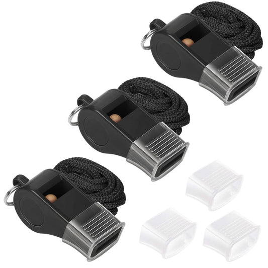 Pack de 3 Silbatos de Árbitro Profesional