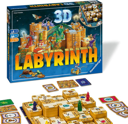 Laberinto 3D Ravensburger Juego de Mesa Familiar