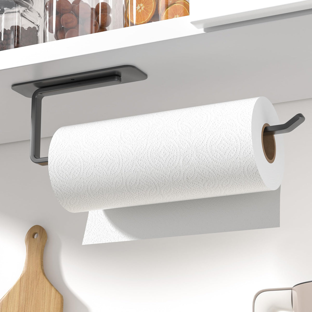 Portarrollos de Papel de Cocina Adhesivo
