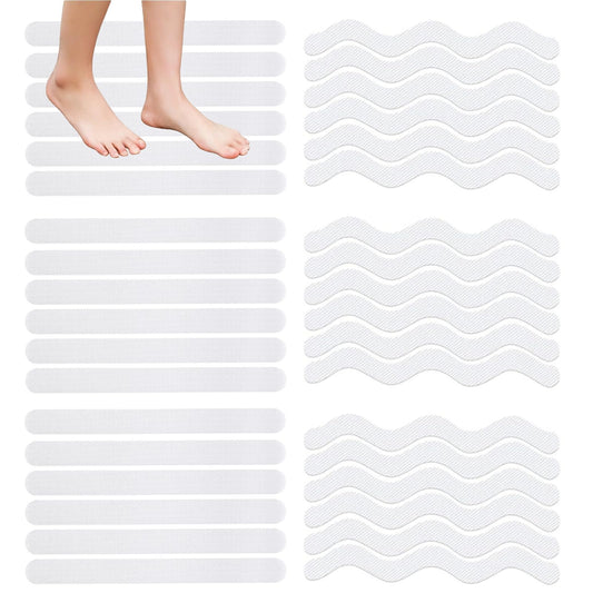 Pack de 36 Tiras Antideslizantes para Bañera