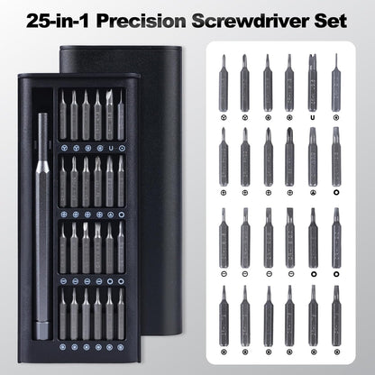 Kit de Destornilladores de Precisión 25 en 1