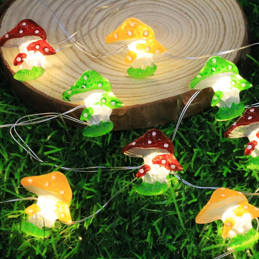 Guirnalda de Luces LED con Forma de Setas