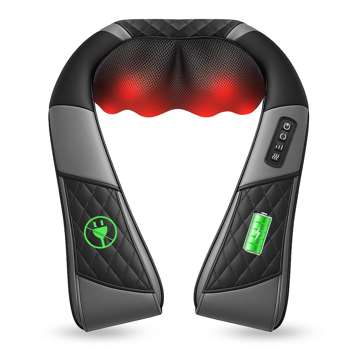 Masajeador Cervical Inalámbrico 3D con Calor