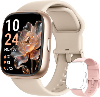 Smartwatch Premium con Asistente de Voz y 2 Correas