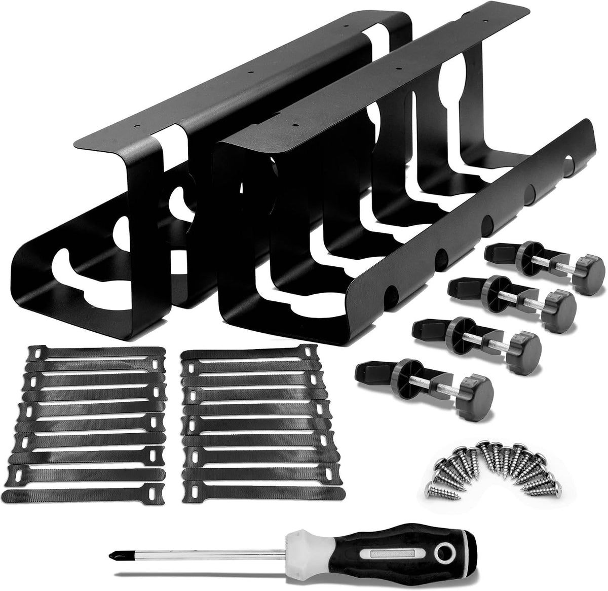 Organizador de Cables para Escritorio Gaming (Pack de 2)