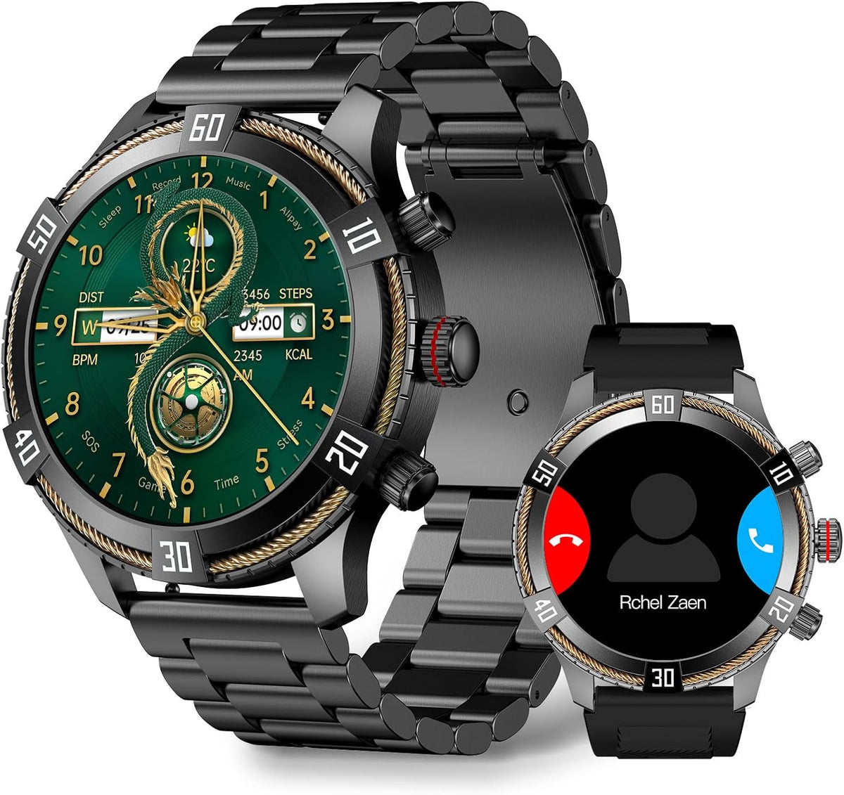 Smartwatch para Hombre con Llamadas Bluetooth y Pantalla AMOLED