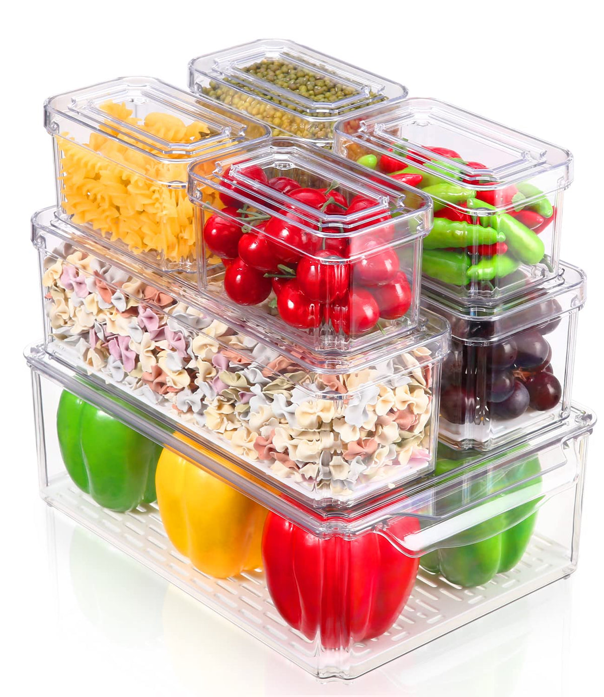 Set de 7 Organizadores para Nevera y Frigorífico