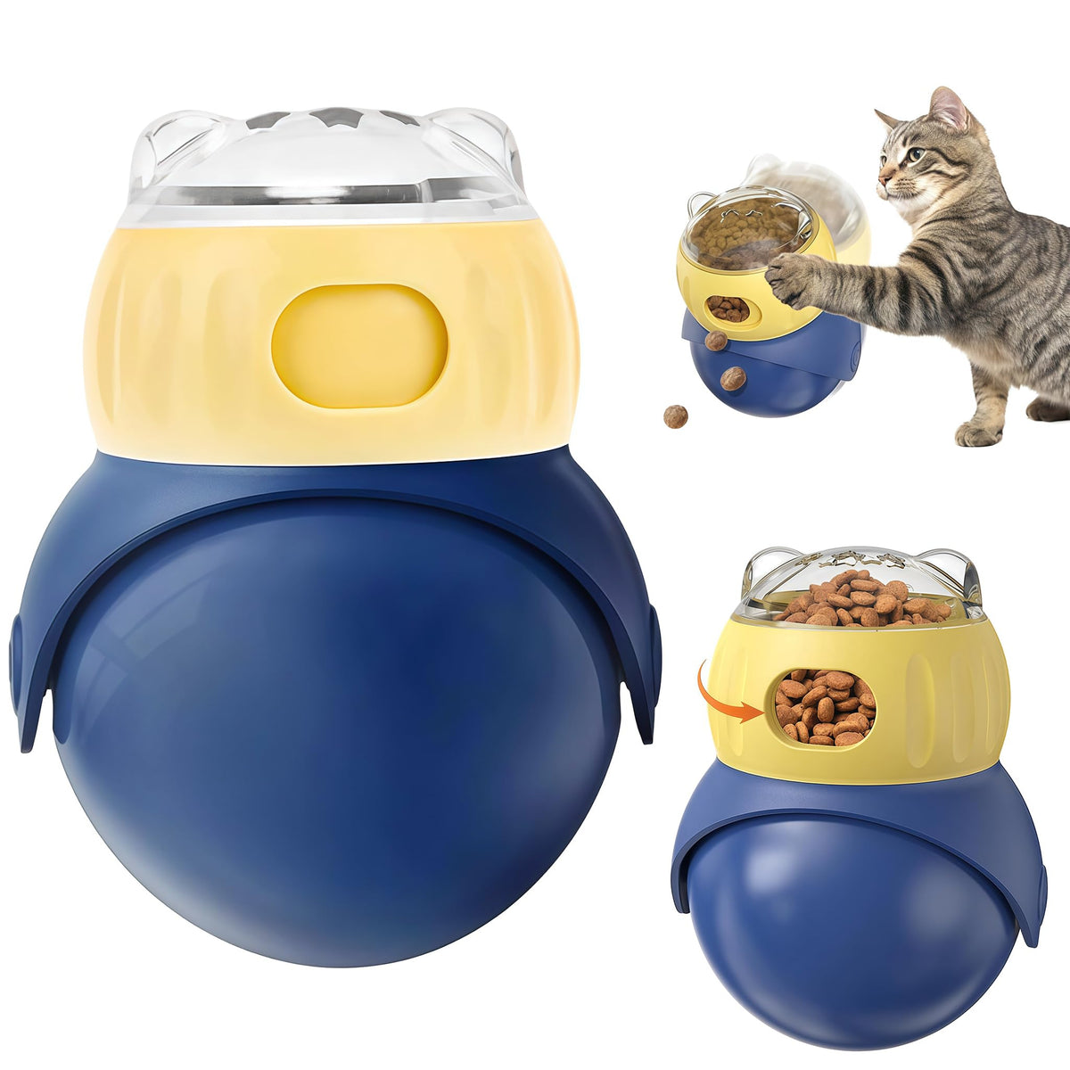 Juguete Interactivo Dispensador de Premios para Gatos